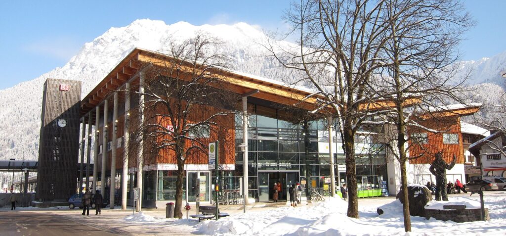 Bahnhof Oberstdorf im Allgäu