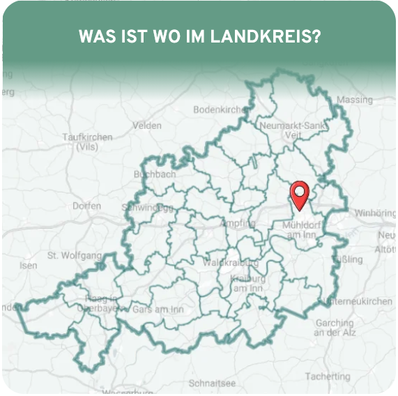 Der Landkreis Mühldorf am Inn präsentiert sein neu überarbeitetes „GeoLokal“